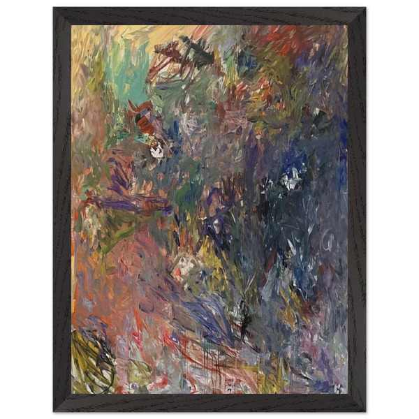 UNTITLED 1959 by Milton Resnick — Framed art print at Zephyeer