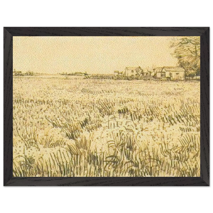 Meadow with Flowers by Vincent van Gogh — Framed art print at Zephyeer