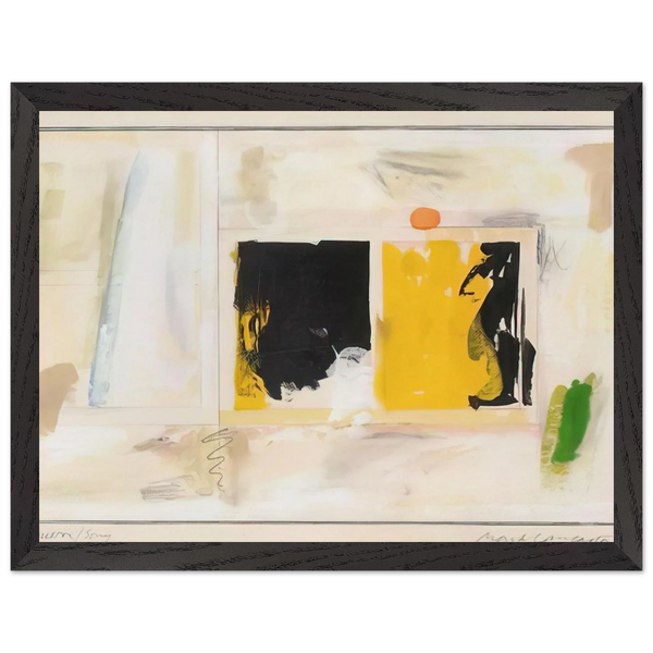 HoustonSony - Abstract Expressionism by Mark Lancaster — Framed art print at Zephyeer