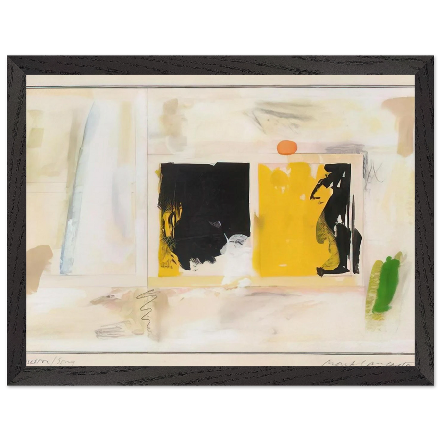 HoustonSony - Abstract Expressionism by Mark Lancaster — Framed art print at Zephyeer