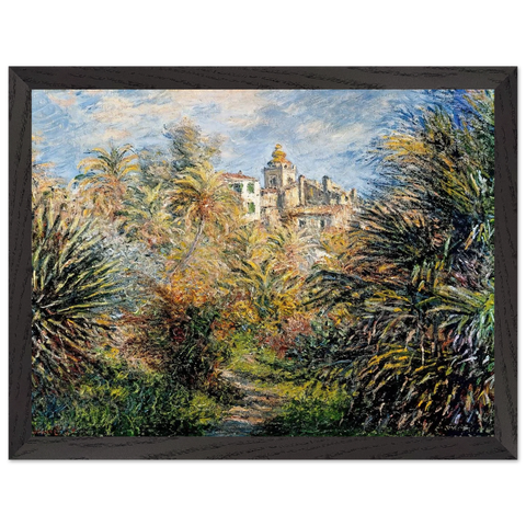 The Moreno Garden at Bordighera by Claude Monet — Framed art print at Zephyeer