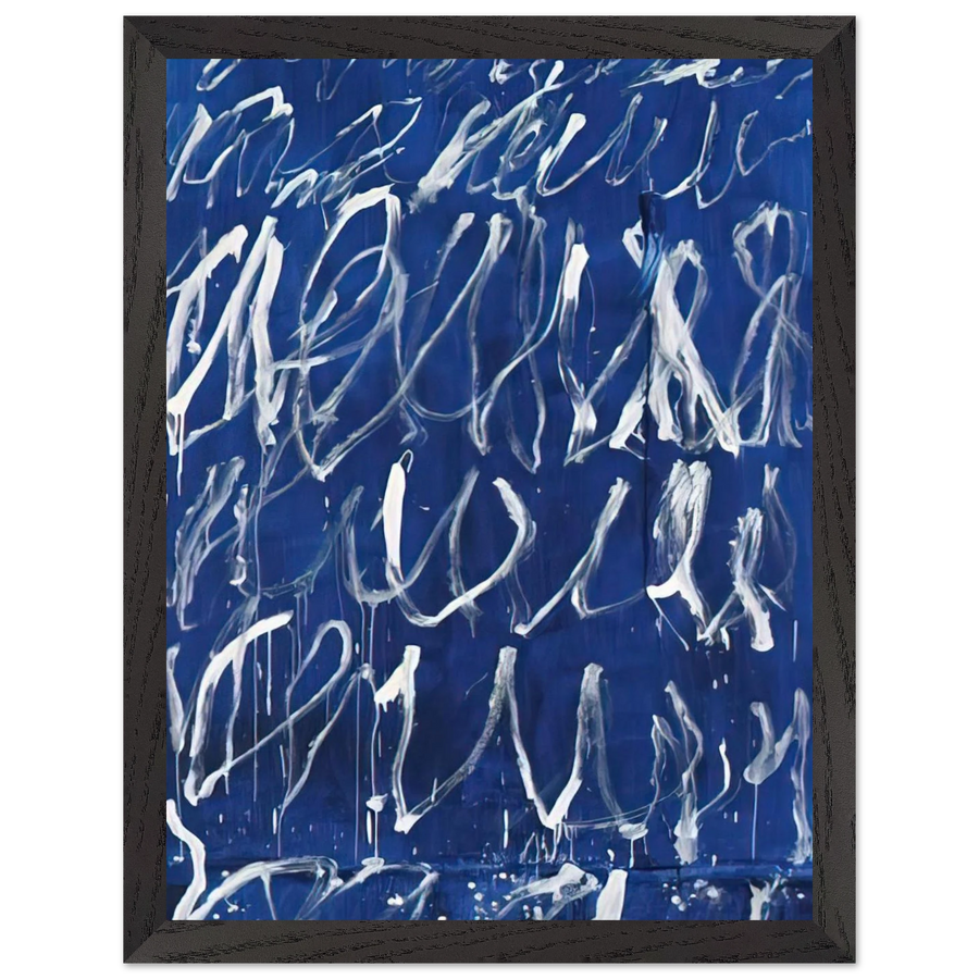 Untitled by Cy Twombly — Framed art print at Zephyeer