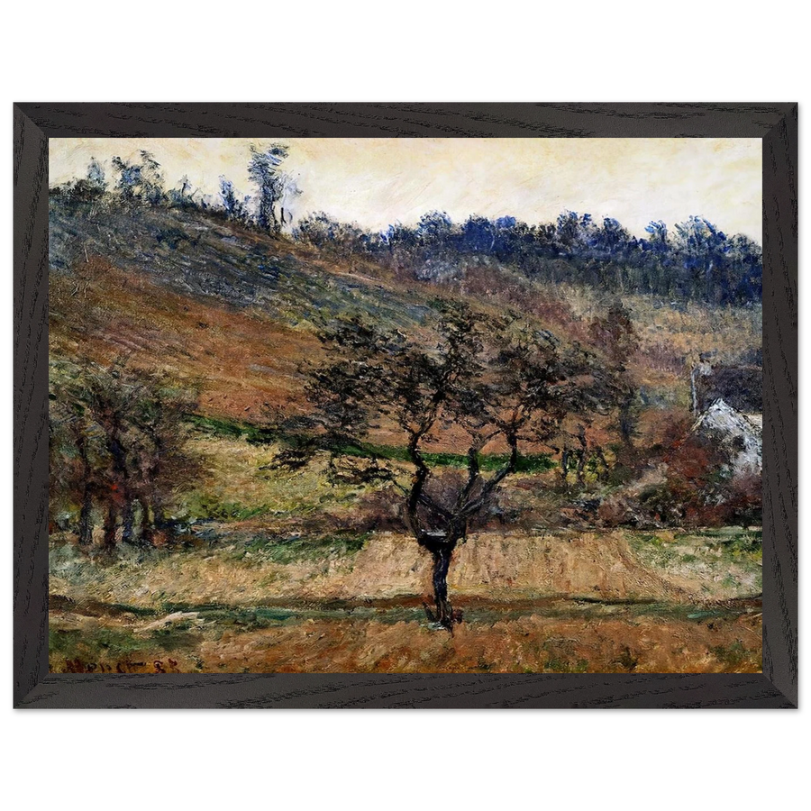The Valley Of Falaise by Claude Monet — Framed art print at Zephyeer
