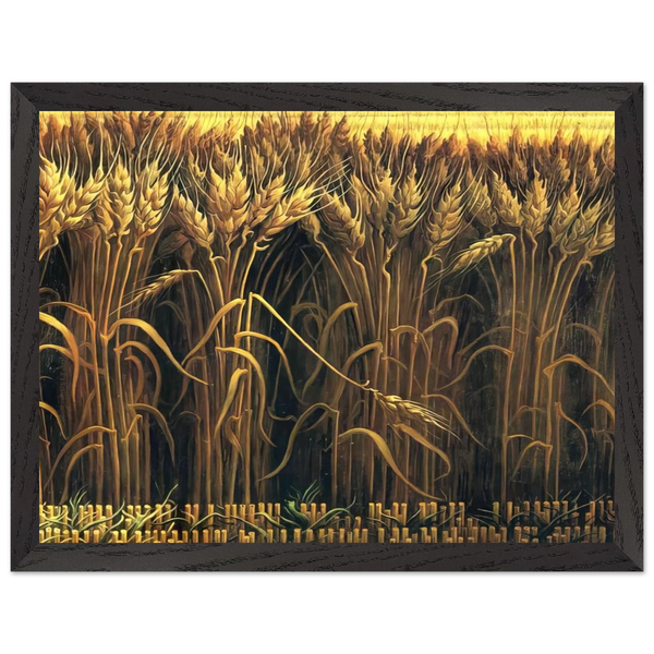 WHEAT by Thomas Hart Benton — Framed art print at Zephyeer