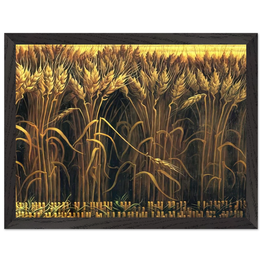 WHEAT by Thomas Hart Benton — Framed art print at Zephyeer