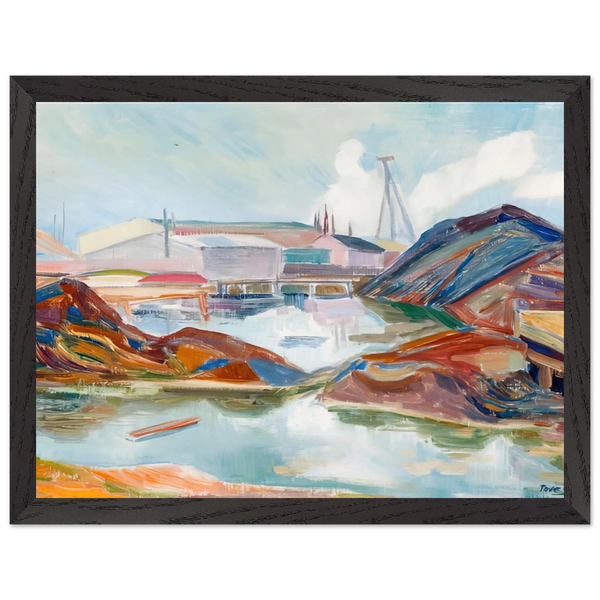 Edisviken - 1937 by Tove Jansson — Framed art print at Zephyeer