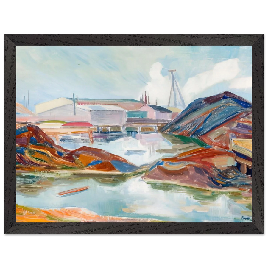 Edisviken - 1937 by Tove Jansson — Framed art print at Zephyeer