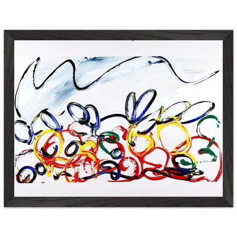 Acerbo - 1983 by Mario Schifano — Framed art print at Zephyeer