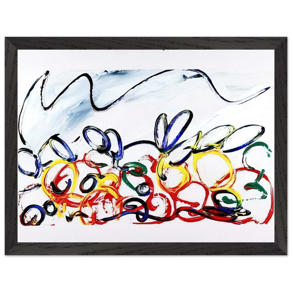 Acerbo - 1983 by Mario Schifano — Framed art print at Zephyeer