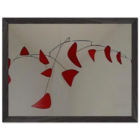 RED MOBILE 1956 by Alexander Calder — Framed art print at Zephyeer
