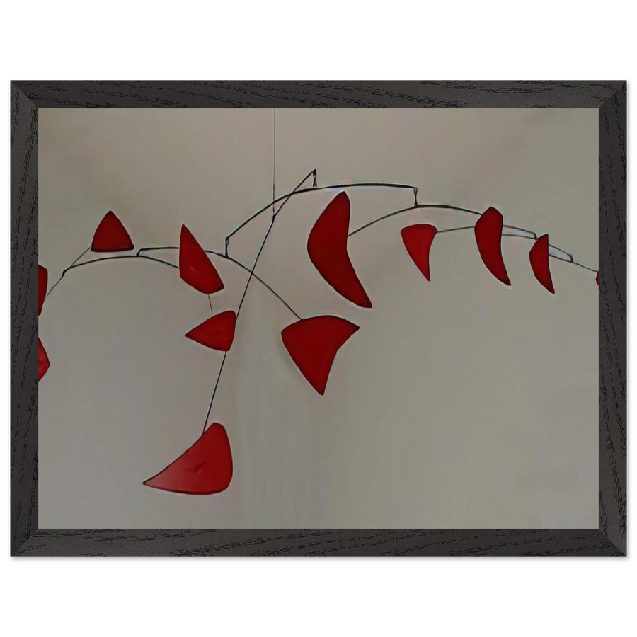RED MOBILE 1956 by Alexander Calder — Framed art print at Zephyeer