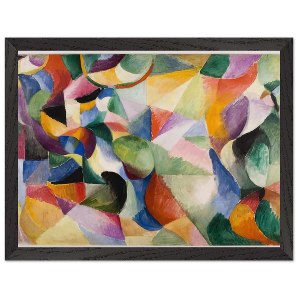 SIMULTANEOUS COLORS by Sonia Delaunay — Framed art print at Zephyeer