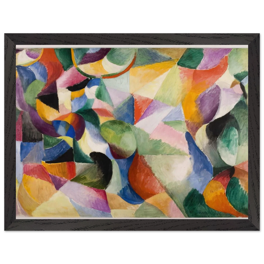 SIMULTANEOUS COLORS by Sonia Delaunay — Framed art print at Zephyeer