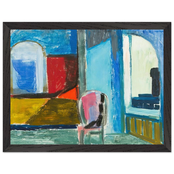 Interior - 1951 by Tove Jansson — Framed art print at Zephyeer