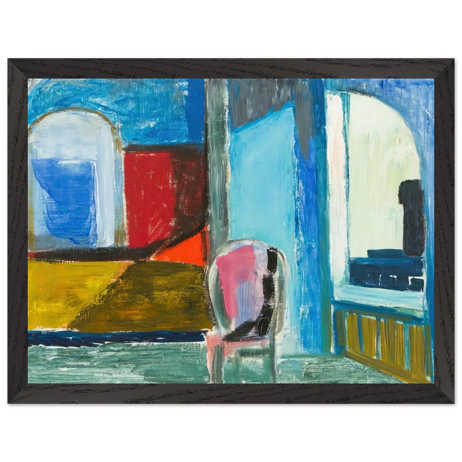 Interior - 1951 by Tove Jansson — Framed art print at Zephyeer