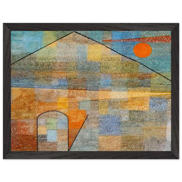TO THE PARNASSUS 1932 by Paul Klee — Framed art print at Zephyeer