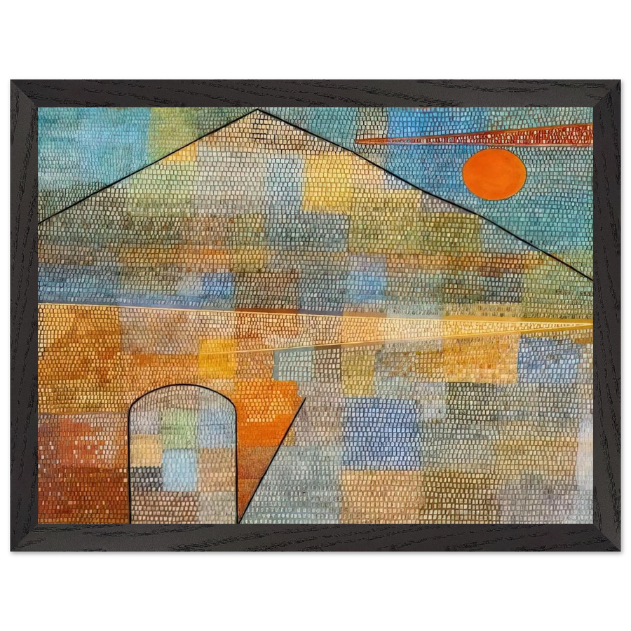TO THE PARNASSUS 1932 by Paul Klee — Framed art print at Zephyeer