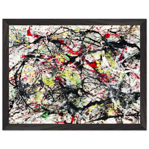 NUMBER 48 1949 by Jackson Pollock — Framed art print at Zephyeer