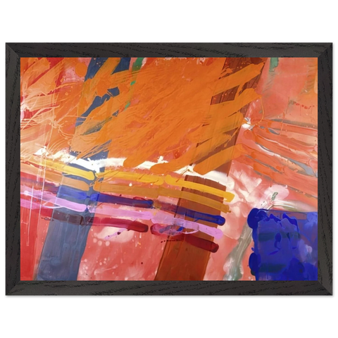 Renfrew - 1983 by Albert Irvin — Framed art print at Zephyeer