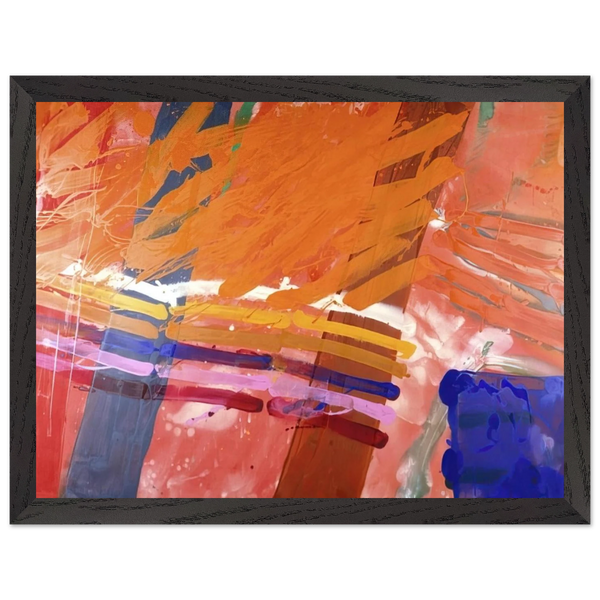 Renfrew - 1983 by Albert Irvin — Framed art print at Zephyeer