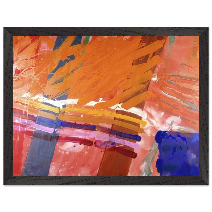 Renfrew - 1983 by Albert Irvin — Framed art print at Zephyeer