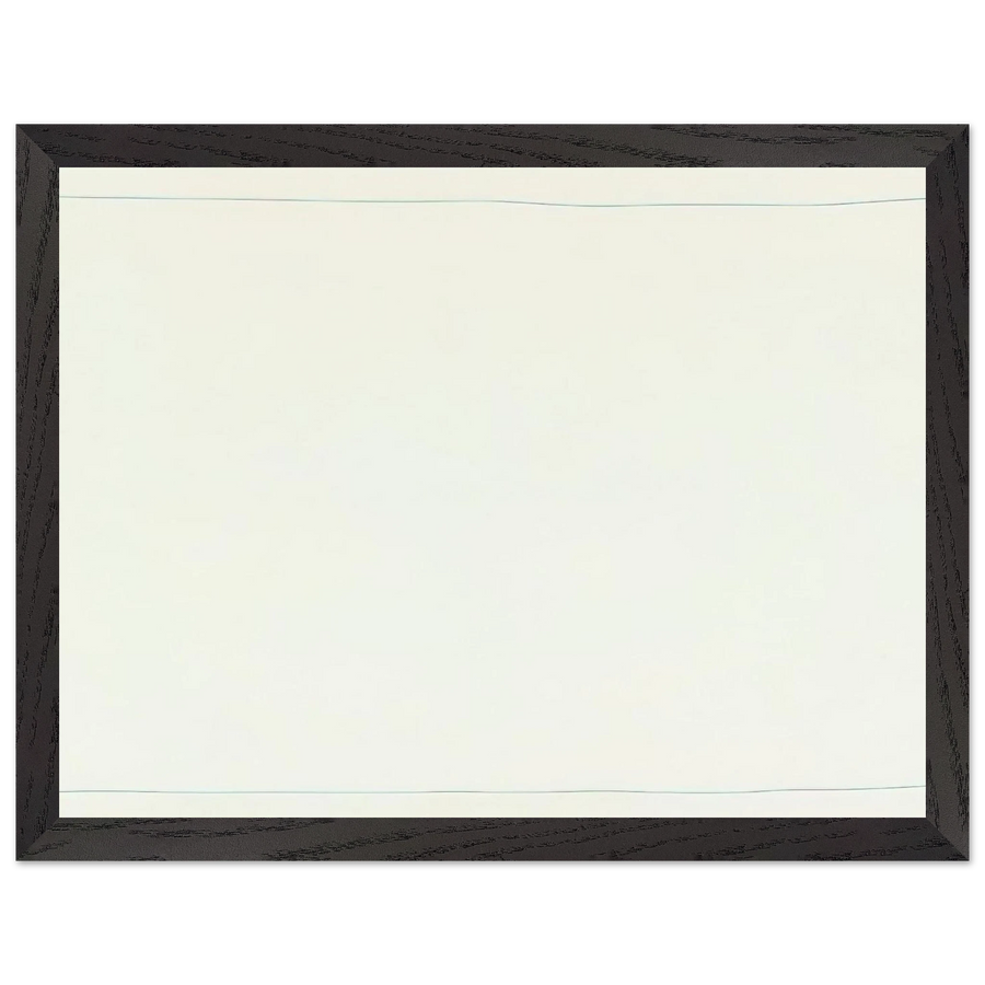 Bent Line Drawing by Robert Ryman — Framed art print at Zephyeer