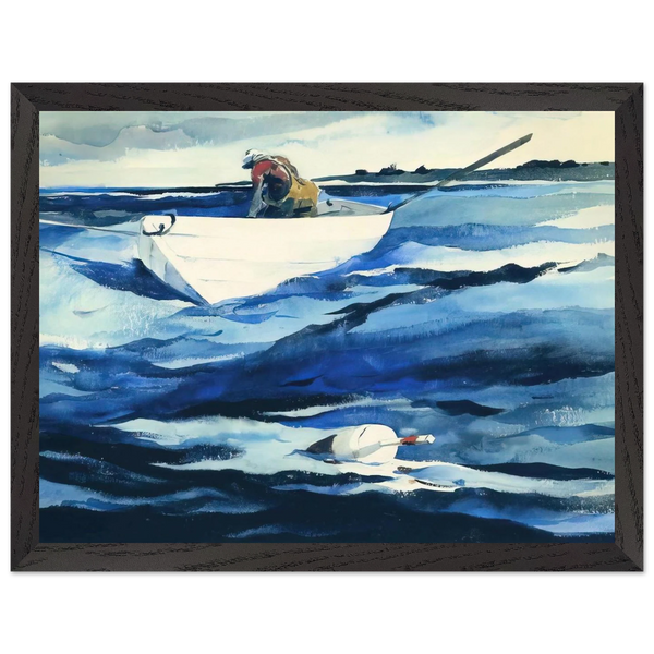 THE LOBSTERMAN by Andrew Wyeth — Framed art print at Zephyeer