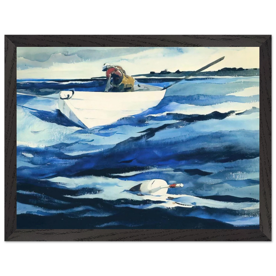 THE LOBSTERMAN by Andrew Wyeth — Framed art print at Zephyeer