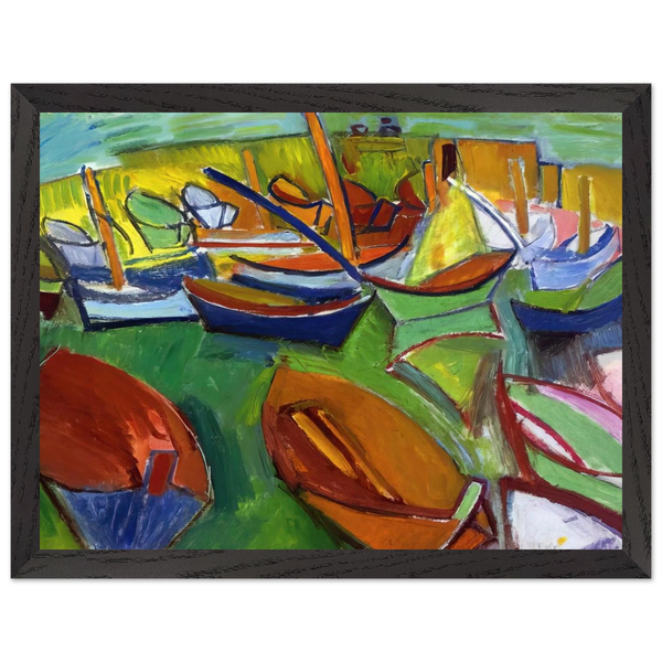 MARTIGUES 1907 by Raoul Dufy — Framed art print at Zephyeer