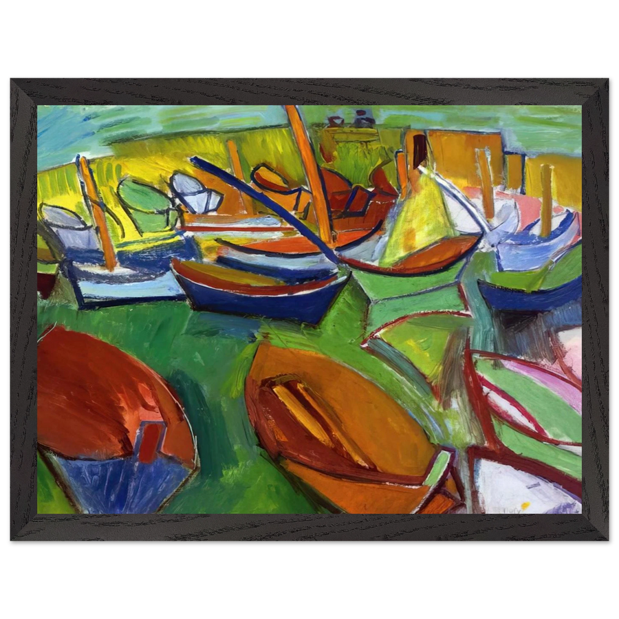 MARTIGUES 1907 by Raoul Dufy — Framed art print at Zephyeer