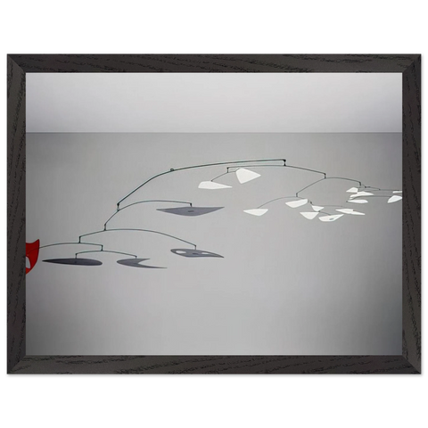 1 RED 4 BLACK PLUS X WHITE 1947 by Alexander Calder — Framed art print at Zephyeer