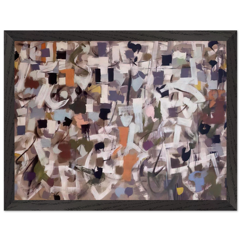 Number 15 - 1953 by Bradley Walker Tomlin — Framed art print at Zephyeer