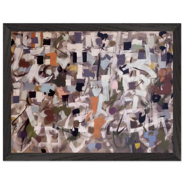 Number 15 - 1953 by Bradley Walker Tomlin — Framed art print at Zephyeer