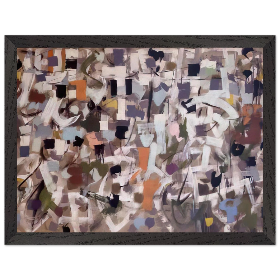 Number 15 - 1953 by Bradley Walker Tomlin — Framed art print at Zephyeer