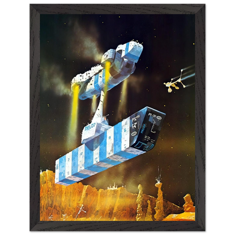Chris Foss — Framed art print at Zephyeer