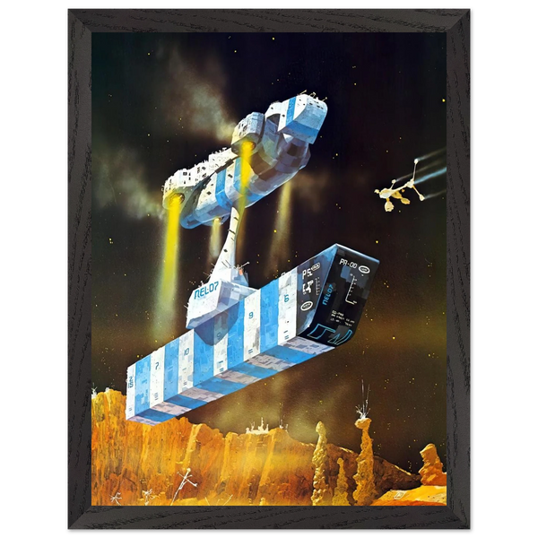 Chris Foss — Framed art print at Zephyeer