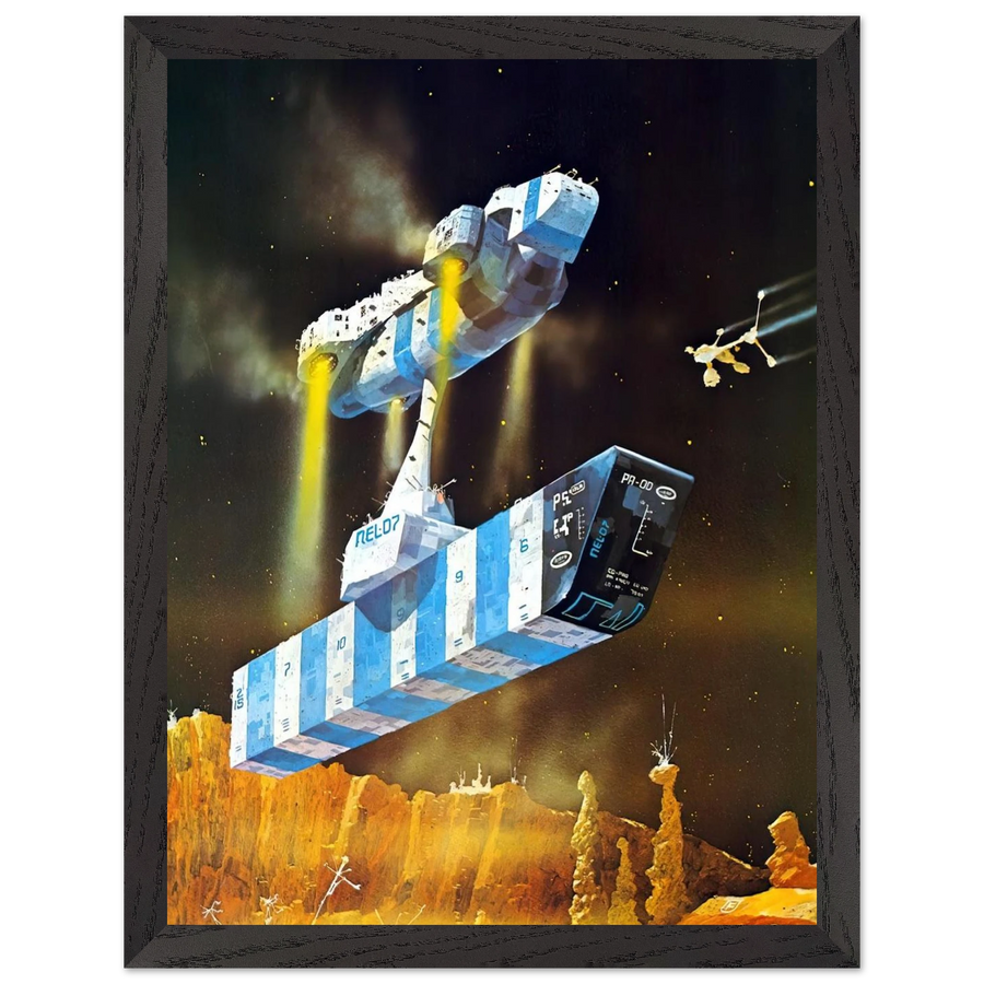 Chris Foss — Framed art print at Zephyeer