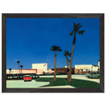 In the beginning Stonestown - Hiroshi Nagai Framed Poster - 30x40 cm / 12x16" inches | Hiroshi Nagai Framed Art Print