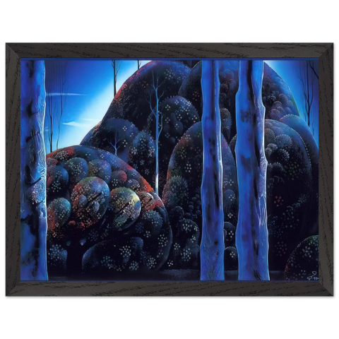 Moonlit Eucalyptus by Eyvind Earle — Framed art print at Zephyeer