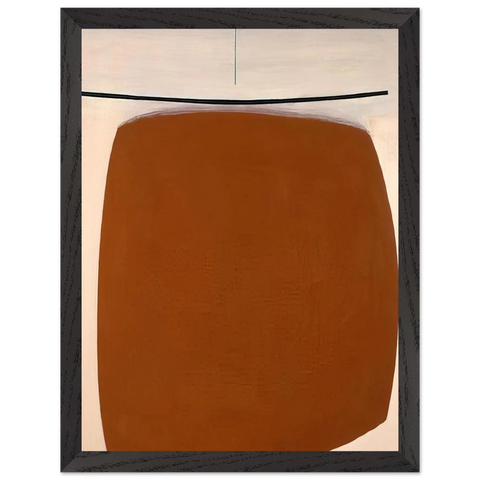 YELLOW ABSTRACT 1961 by Victor Pasmore — Framed art print at Zephyeer