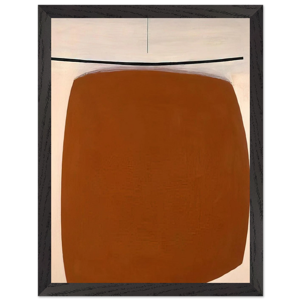 YELLOW ABSTRACT 1961 by Victor Pasmore — Framed art print at Zephyeer