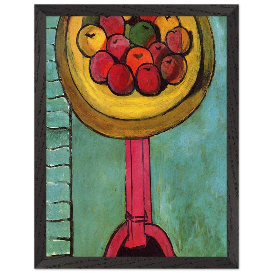 APPLES ON A TABLE GREEN BACKGROUND 1916 by Henri Matisse — Framed art print at Zephyeer