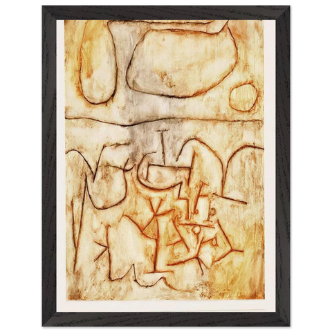 HISTORIC GROUND 1939 by Paul Klee — Framed art print at Zephyeer