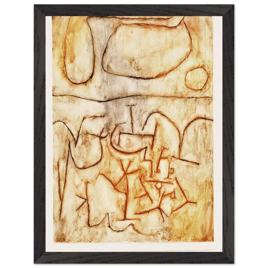 HISTORIC GROUND 1939 by Paul Klee — Framed art print at Zephyeer