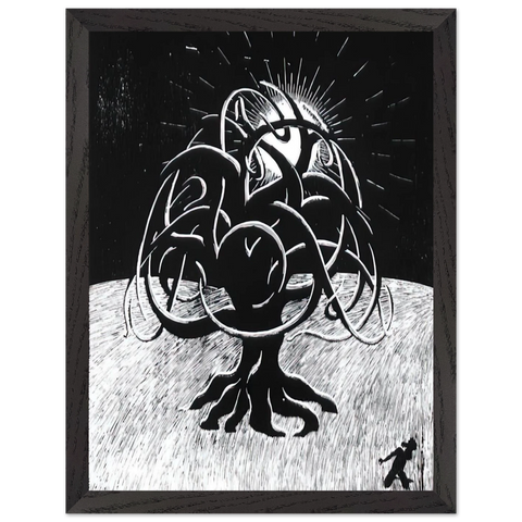 TWON TREE by MC Escher — Framed art print at Zephyeer