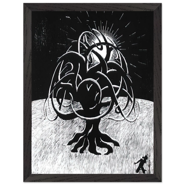 TWON TREE by MC Escher — Framed art print at Zephyeer