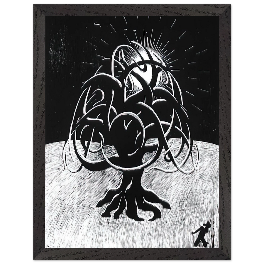 TWON TREE by MC Escher — Framed art print at Zephyeer