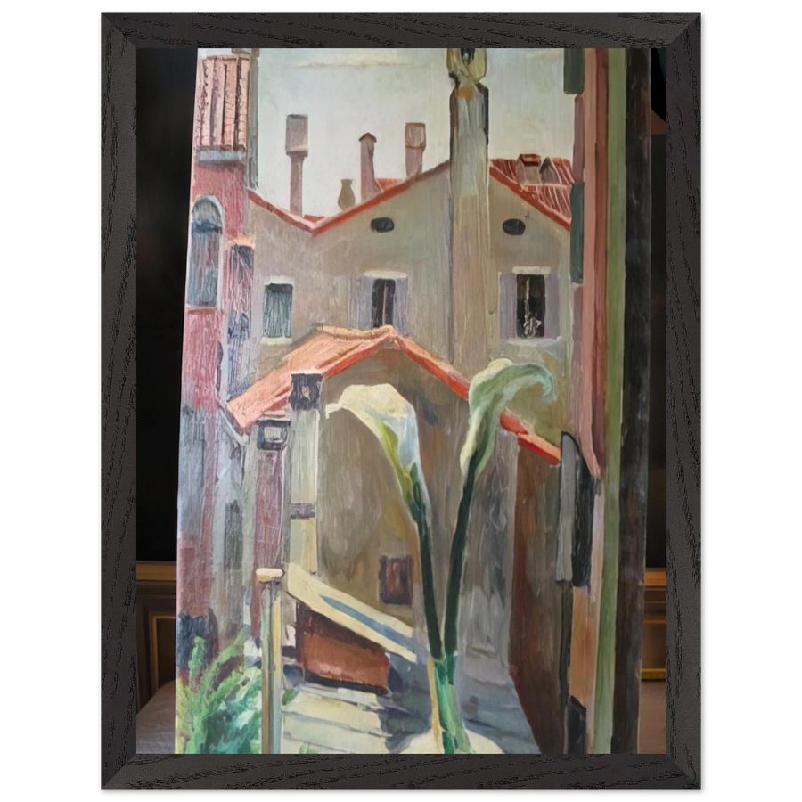ROOFS by Vanessa Bell — Framed art print at Zephyeer