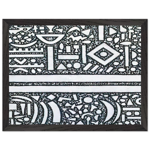 From the Edge of Darkness by Richard Pousette-Dart — Framed art print at Zephyeer