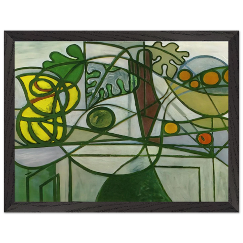 Still life by Pablo Picasso — Framed art print at Zephyeer